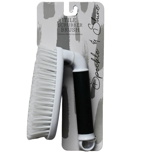 BLK/WHT TILE SCRUBBER C/P 24