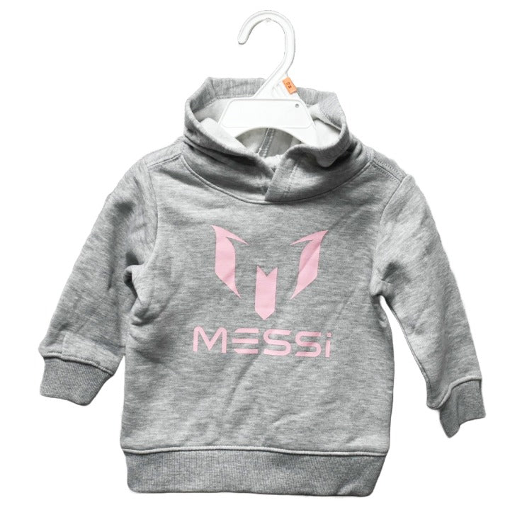 BOYS MESSI LS PULLOVER HOODIE, 3-ASST SIZE (12m-18m-24m) C/P 24