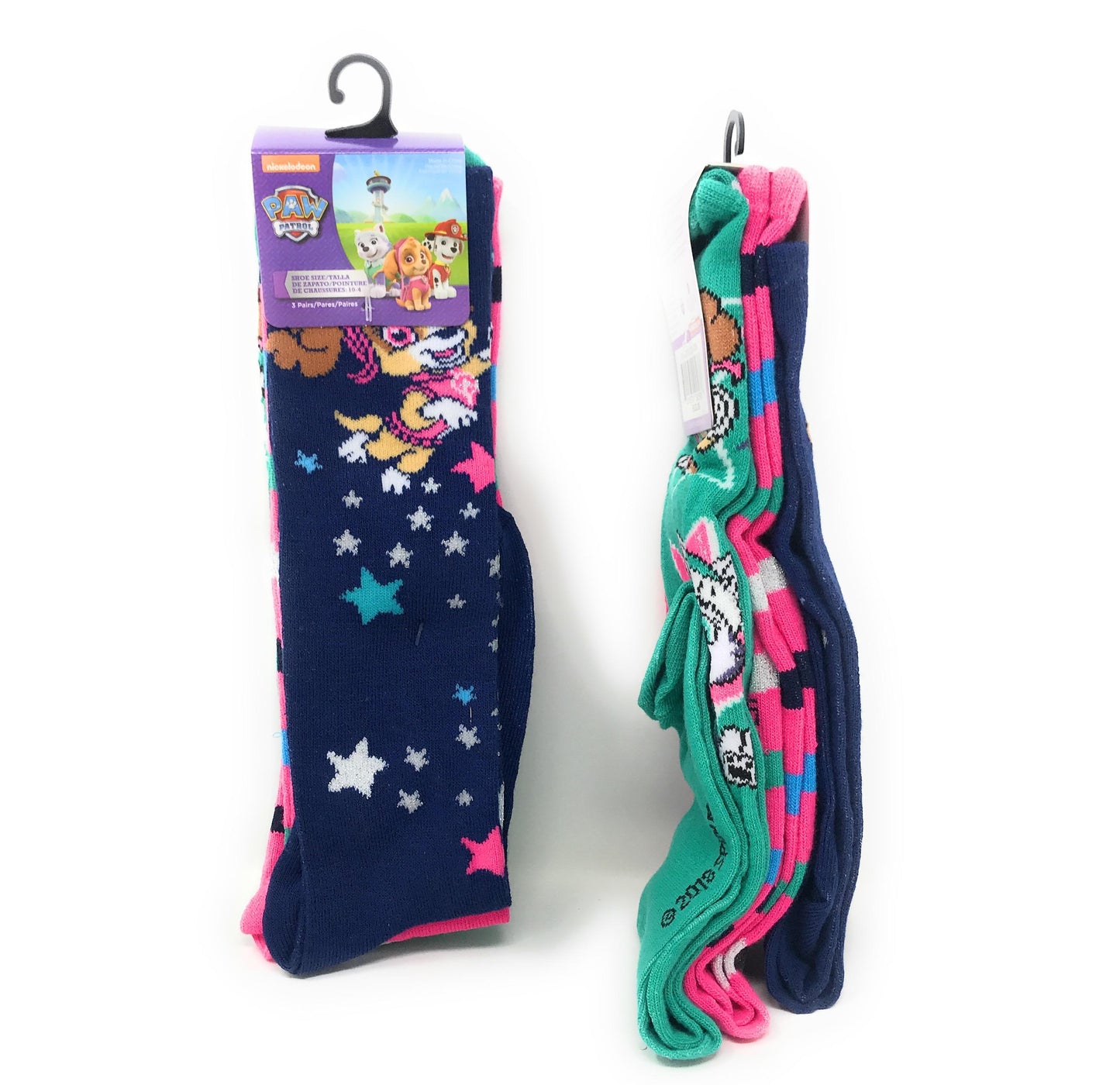 3PK PAW PATROL STAR POWER KH SOCKS 6-8 C/P 30