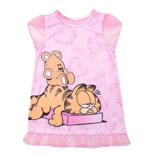 Sleepy Sz 2T,3T,4T Nightgown Pajama Sleepwear C/P 6 Garfield