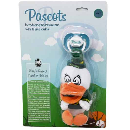 Pacifier with Oregon Duck Plush C/P 24