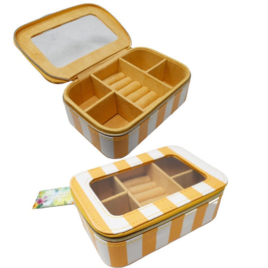 4x6 Mus/Ivory Jewelry Organizer C/P 96 LESA MICHELE Jewelry Box