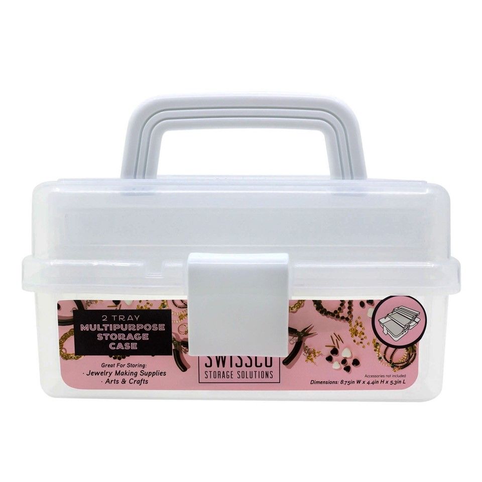 SMALL STORAGE CASE CLEAR C/P 8