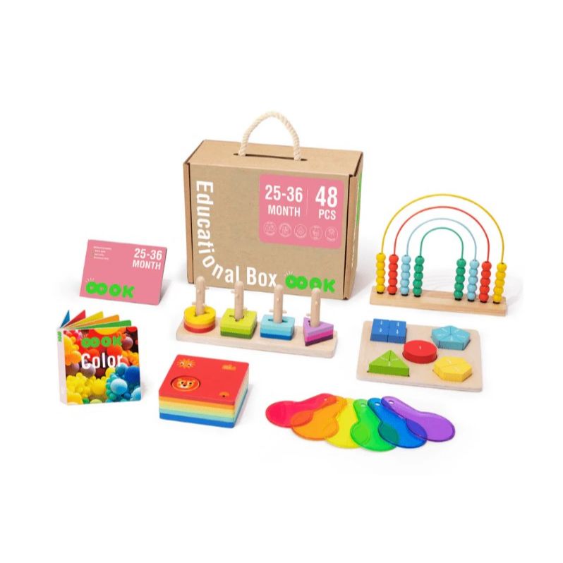 25-36 Month Educational Box C/P 4 Montessori