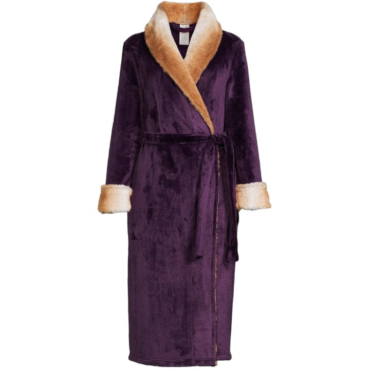 MEDIUM WOMEN PURPLE SLEEP ROBE C/P 12