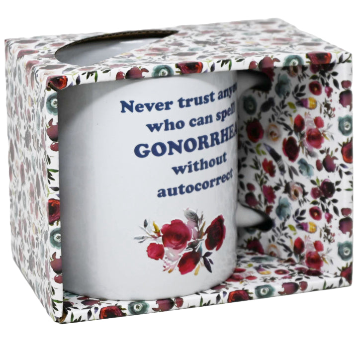 Ceramic Coffee Mug, Never Trust C/P 16