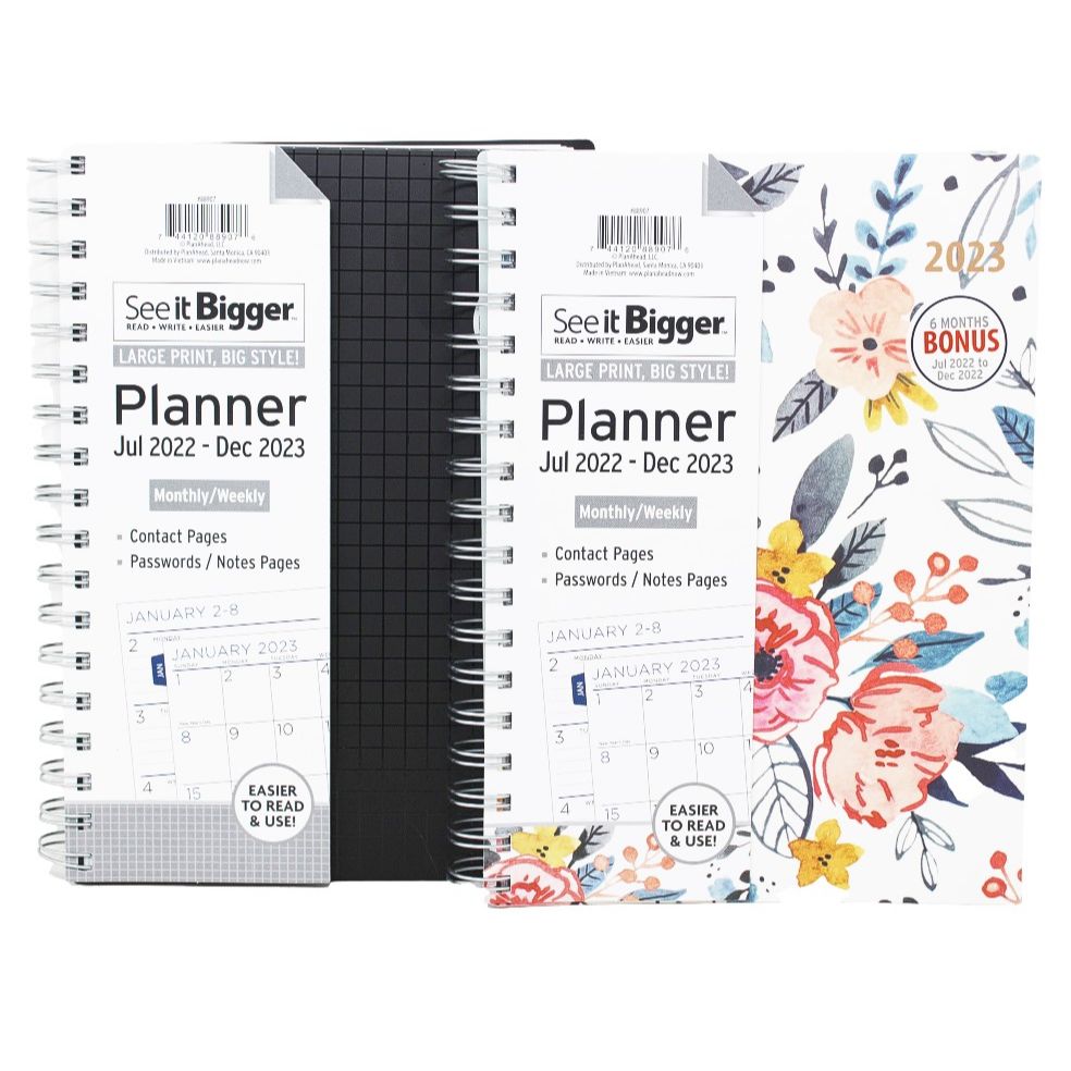 JUL-2022-DEC-2023 MONTHLY/WEEKLY PLANNER C/P 12
