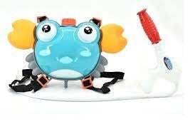 Crab Backpack Water Gun w/light, 2color C/P 28