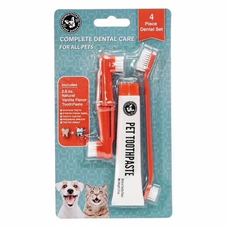 4pc VANILLA PET DENTAL KIT C/P 48