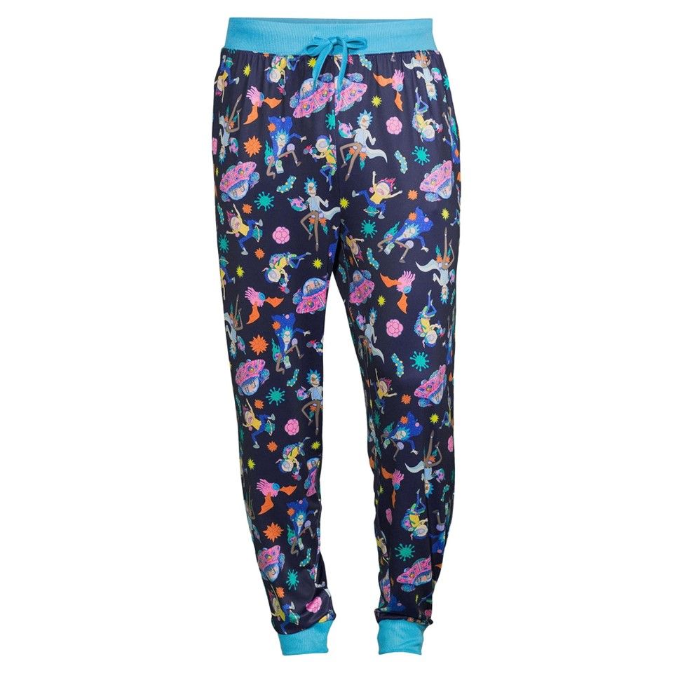 X-LRG RICK & MORTY SPACED OUT SLEEP PANTS C/P 12