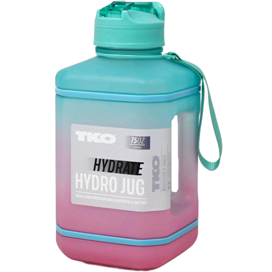 75oz SEAFOAM/PINK TKO HYDRO JUG C/P 24