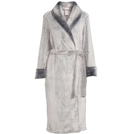 MEDIUM WOMEN GRAY SLEEP ROBE C/P 12