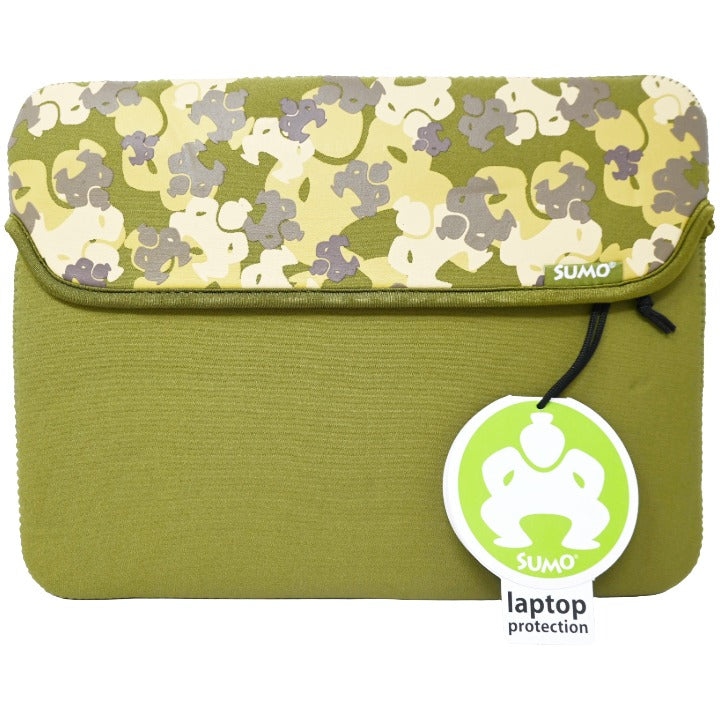 Grn Camo 10" Laptop Tablet Sleeve C/P 40 SUMO