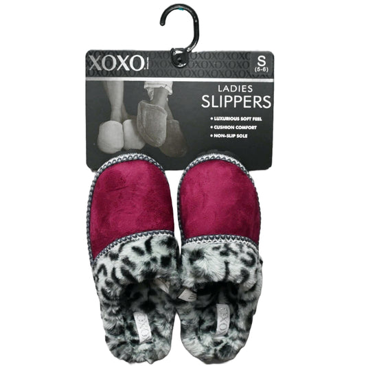 S-L XOXO PURPLE LADIES SLIPPERS C/P 24