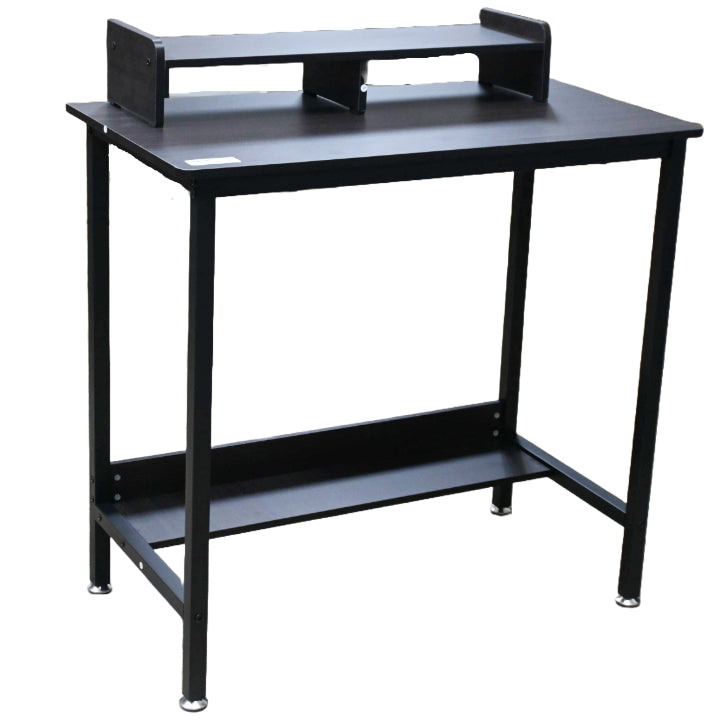 Dk Brn Wd Desk MDF with Metal Legs 31.5"x16.5"x29"h (No UPC, FNSKU Only) C/P 1