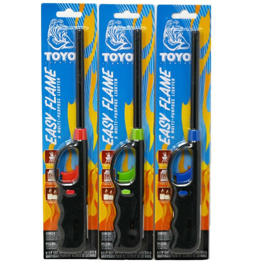 Toyo Easy Flame Multi-Purpose BBQ Lighter Refillable C/P 72