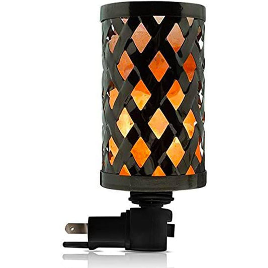 4" HIMALAYAN SALT LAMP NIGHTLIGHT C/P 3