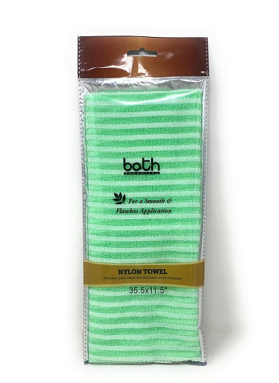 SCRUBBER ,35.5''L STRIPES GREEN C/P 48