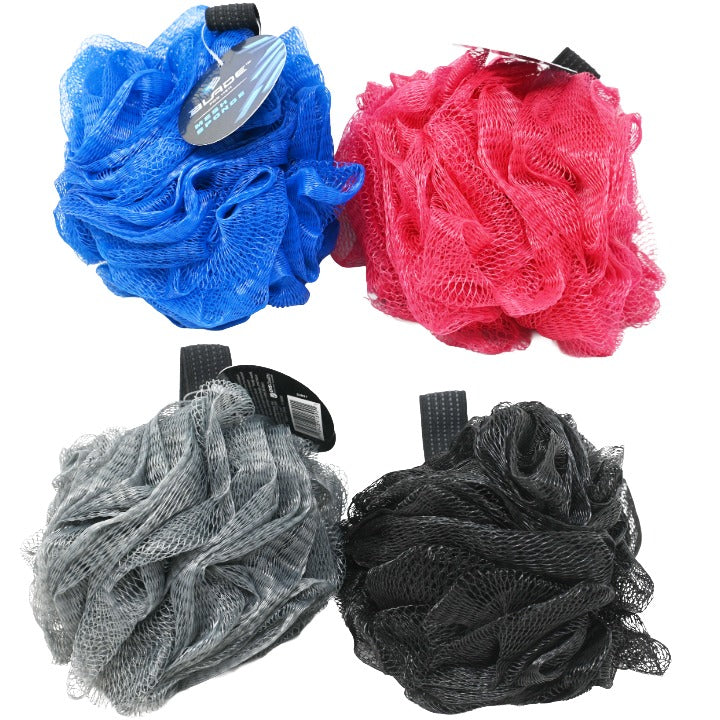4 Asst Mesh Sponge C/P 72 Blade