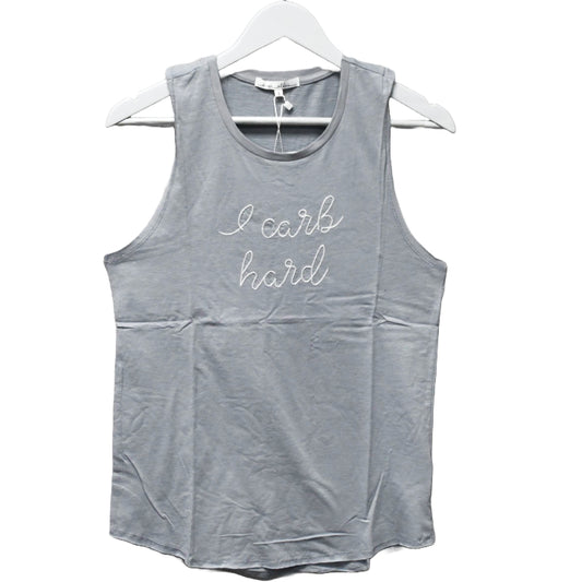 Small Gray Embroidery Tank- I Carb Hard C/P 72