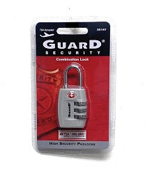 3-DIAL SILVER COMBINATION LOCK C/P 72