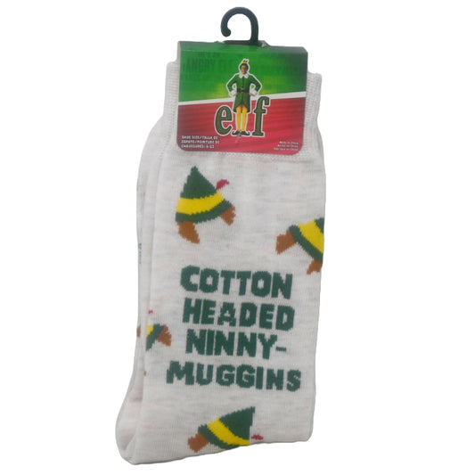 1pk MEN ELF COTTON HEDED SOCKS SIZE 10-13 C/P 60