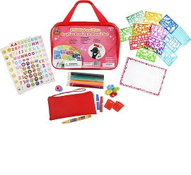 STENCIL KIT CARRY CASE PLAYSET C/P 12