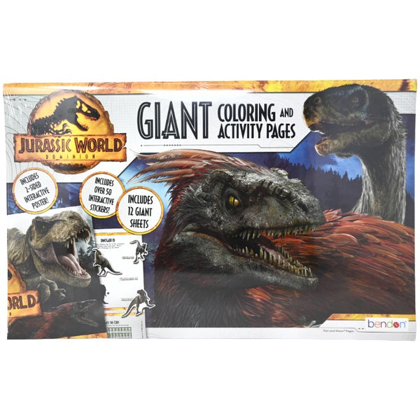 Jurassic World Giant Book C/P 25