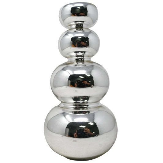 *NO CA*Silver Bubble Tealight Candle Holder C/P 24 Richland