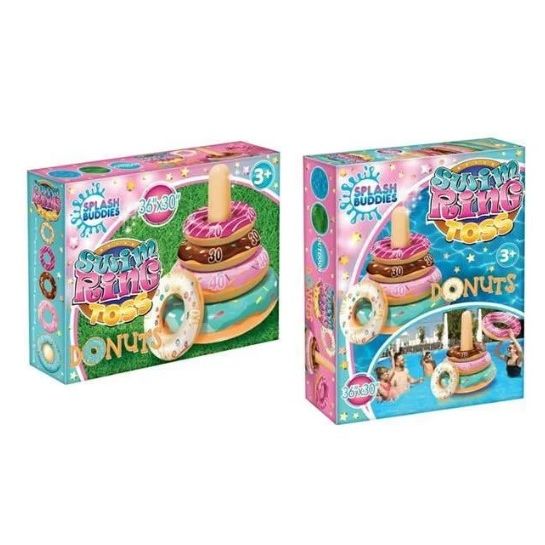 36"x30" DONUTS SWIM RING TOSS C/P 12