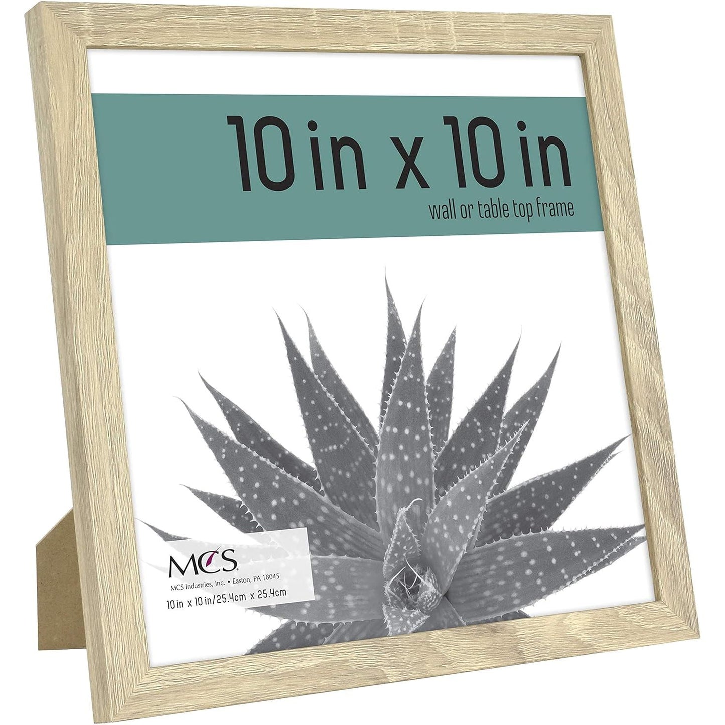 6pk 10X10" NATURAL WOODGRAIN FRAME C/P 1