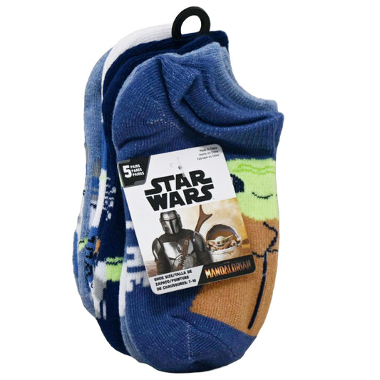 5pk THE MANDALORIAN GROGU NS SOCKS SIZE 4-6 C/P 60