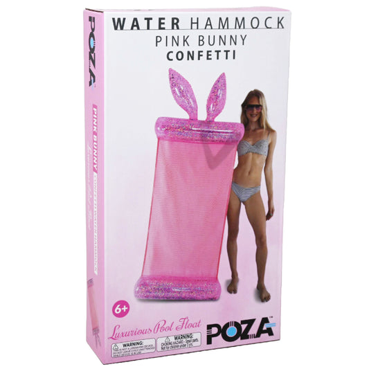 POZA - PINK BUNNY WATER HAMMOCK C/P 27