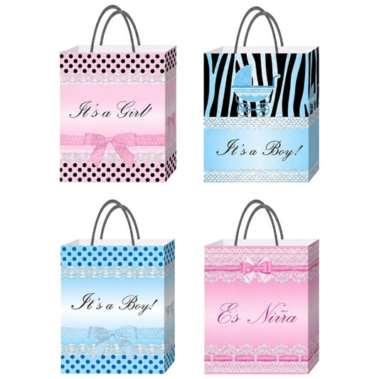 4 Asst XL Baby Gift Bag   C/P 120
