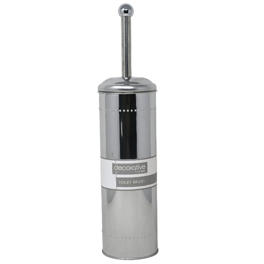 CHROME TOILET BRUSH HOLDER C/P 12