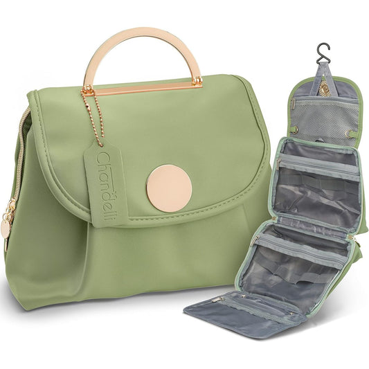 GREEN TOILETRY BAG C/P 20