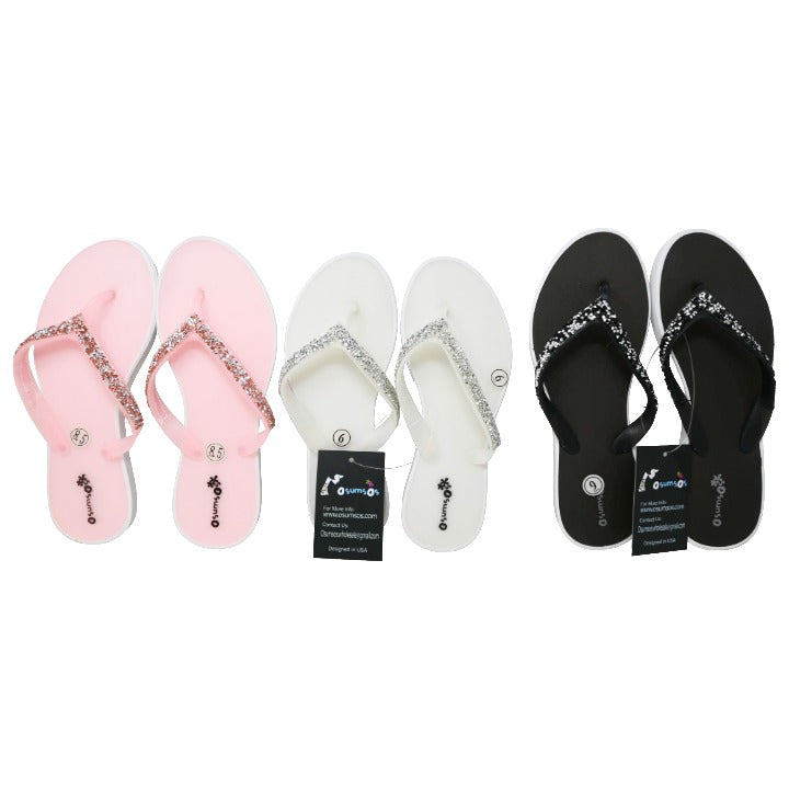 *OUT OF CA/AS IS* WOMEN FLIP FLOPS 3-ASST COLOR/5-ASST SIZE C/P 20