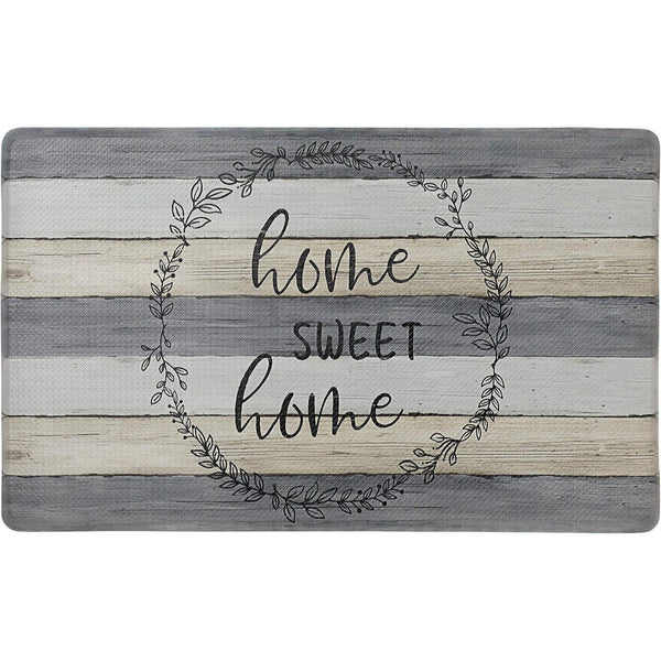 20''x55'' Home Mat Home Sweet Home Anti-Fatigue Kitchen Mat C/P 6