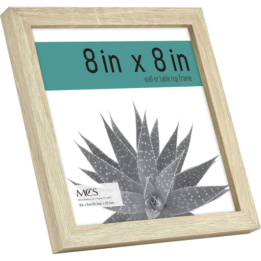 12pk 8X8" NATURAL WOODGRAIN FRAME C/P 1
