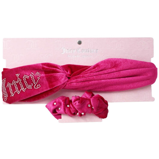2pc HPnk Headband Scrunchie Set C/P 144 Inner Bag 36 Juicy Couture