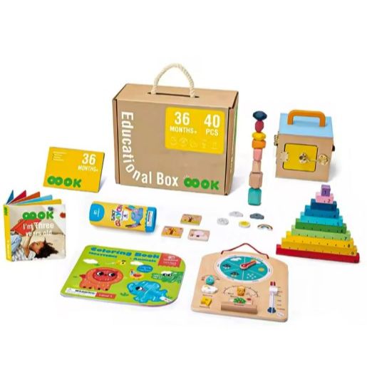 36+ Month Educational Box C/P 4 Montessori