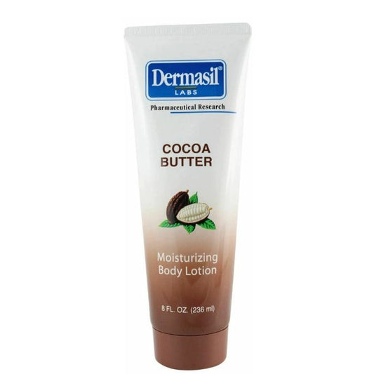 8oz Cocoa Butter Body Lotion Dermasil Moisturizing C/P 24