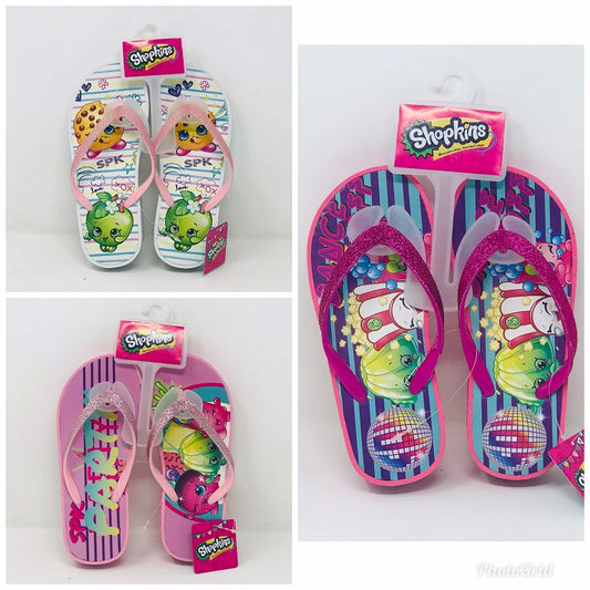 Girls 11-3 Shopkins Eva Wrapped Wedge 2 C/P 12