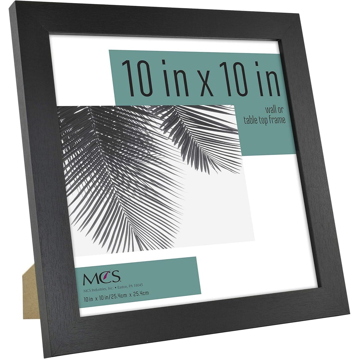 4pk 10X10" BLK WOODGRAIN FRAME C/P 1