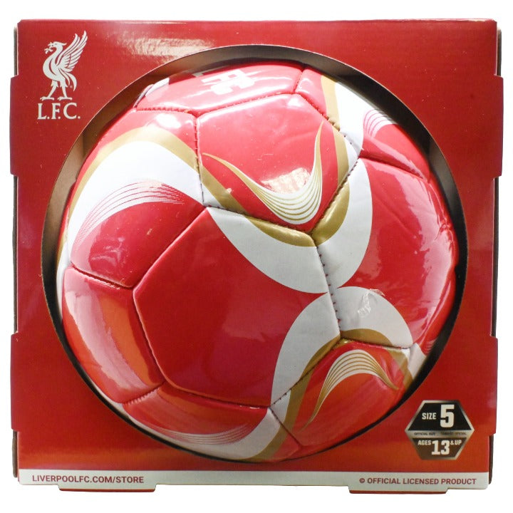 Red Liverpool Soccer Ball C/P 8 Icon Sports