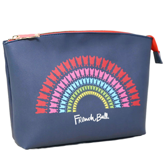 *OUTSIDE OF CA* LRG PRINTED CURVED TOP POUCH C/P 40