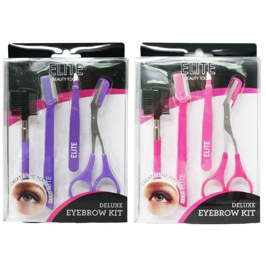 2 Asst 4pc Eyebrow Kit C/P 144 Inner 6 ELITE