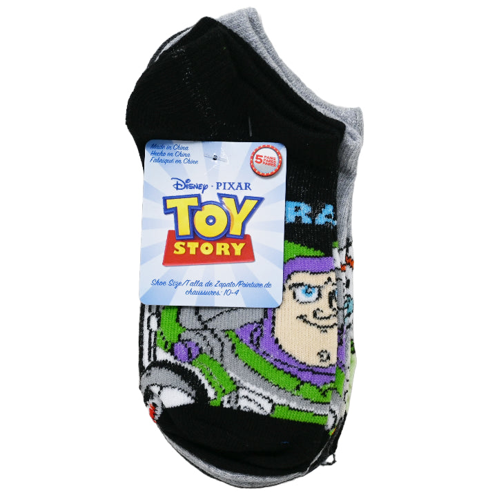 5pk TOY STORY EVER READY NS SOCKS SIZE 6-8 C/P 60