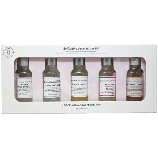 *AS IS*5pc Anti-Aging Serum Set C/P 6 Measurable Difference