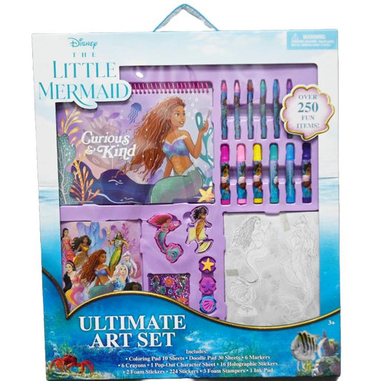 LITTLE MERMAID MOVIE ULTIMATE ART SET C/P 12